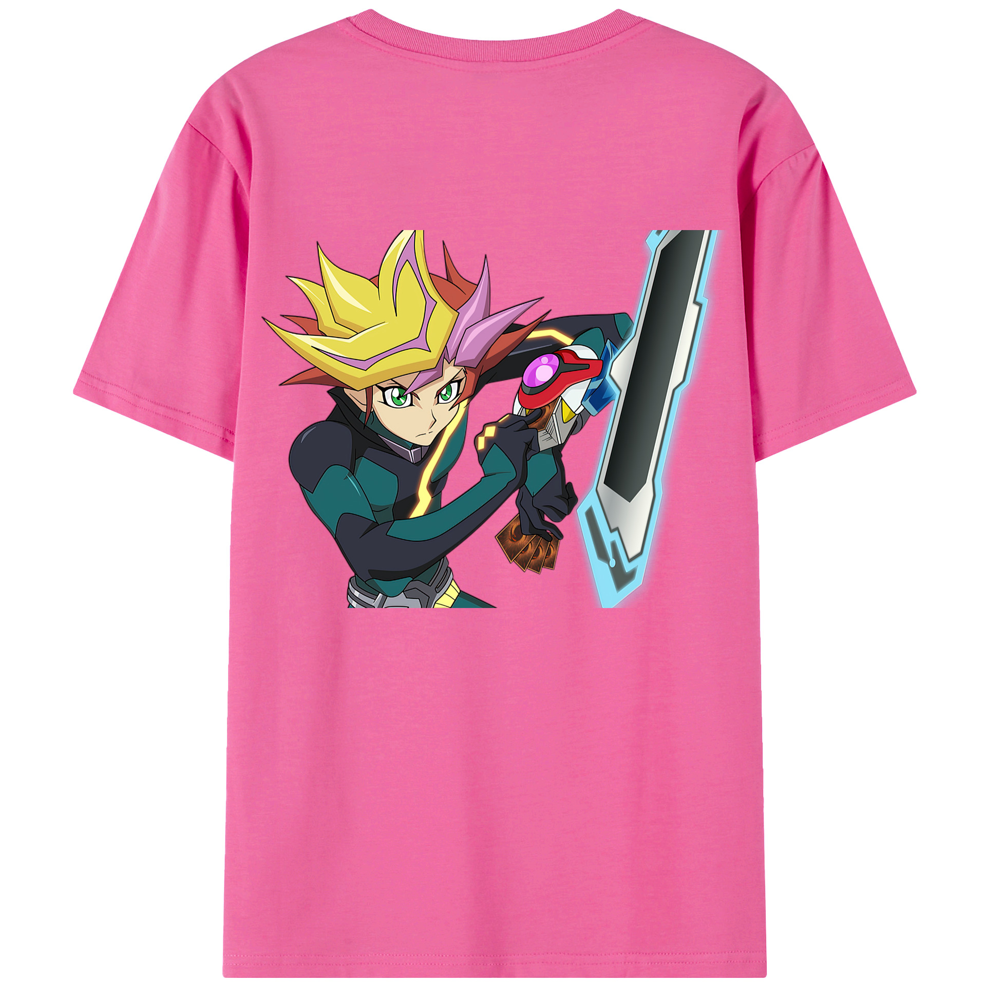 （画像用） 遊☆戯☆王 Yu-Gi-Oh! レディース半袖Tシャツ(バックプリント)